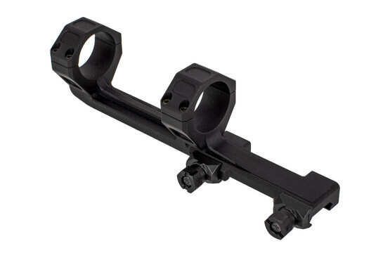 Super Precision High Power National Match Long Scope Mount features a black anodized finish
